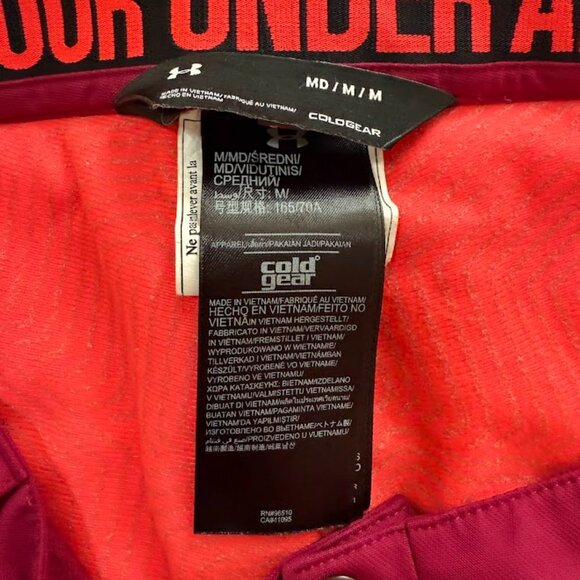 Under Armour Womens M ColdGear Infrared Chutes Snow Ski Pants Storm - Picture 15 of 16